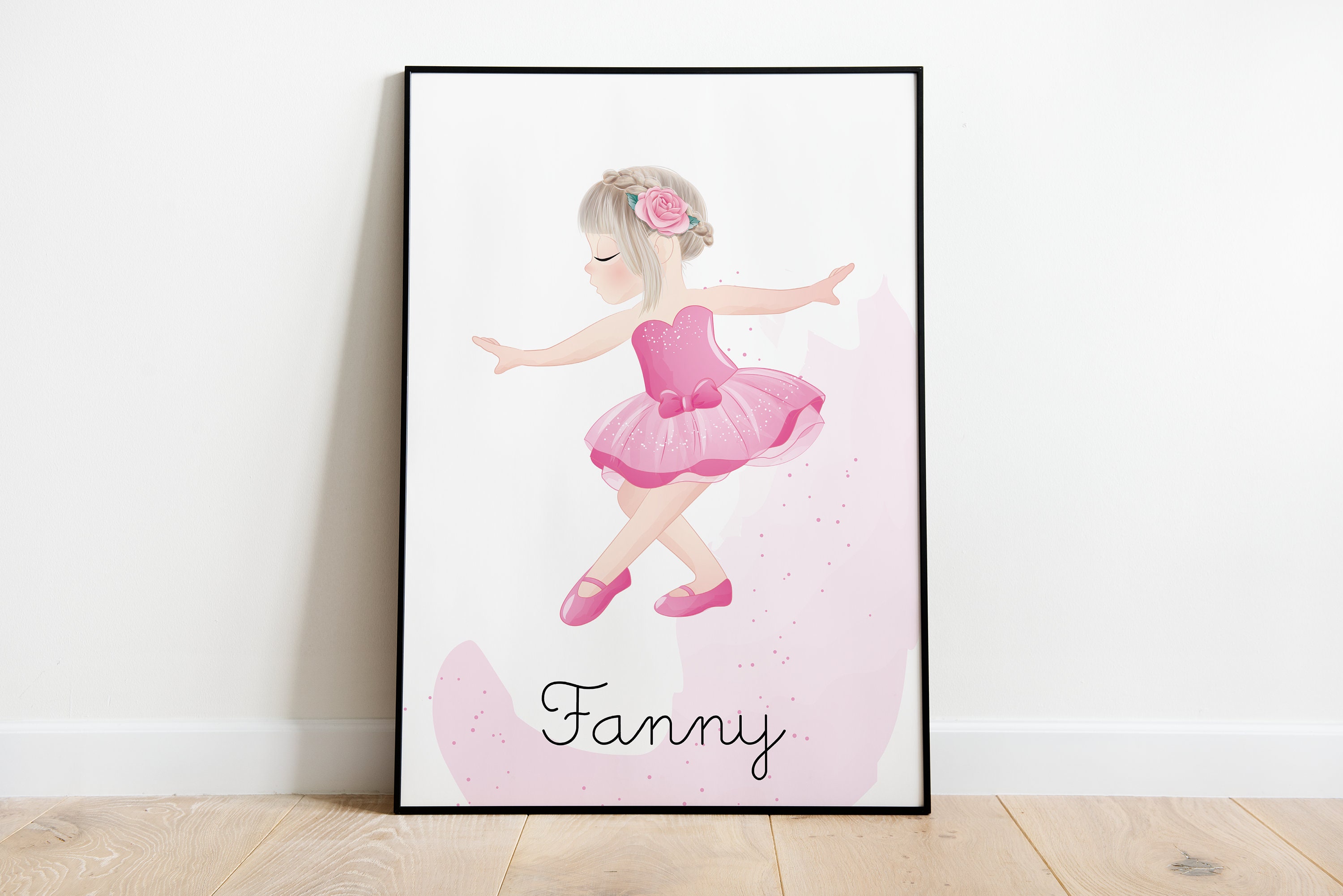 Affiche - Danseuse Personnalisée