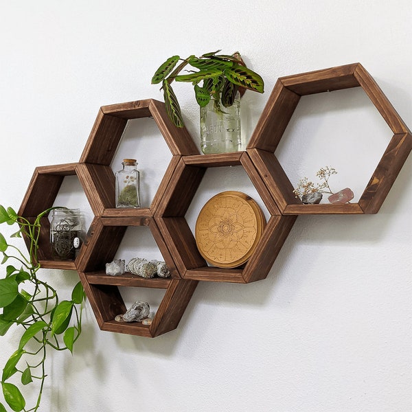 Hexagon Shelves Etsy UK