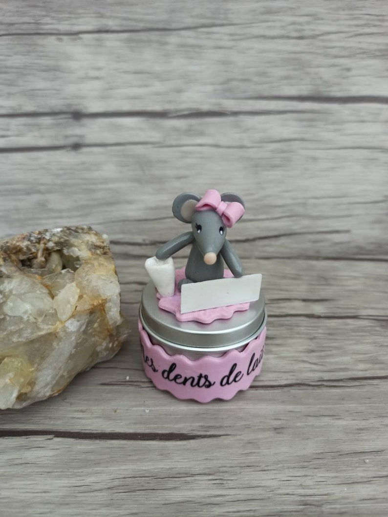 Boîte dents de lait, fait main en France, personnalisé au prénom de l'enfant Bild 4