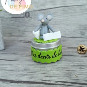 Milk teeth box, handmade in France, personalized with the child's first name image 5