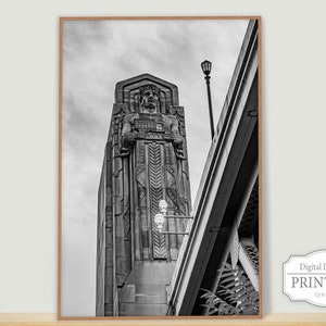 Guardians of Traffic Photo: Cleveland Landmark Printable (Digital Download)