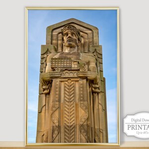 Guardians Of Traffic Motor Truck Print: Cleveland Wall Art (Digital Download)