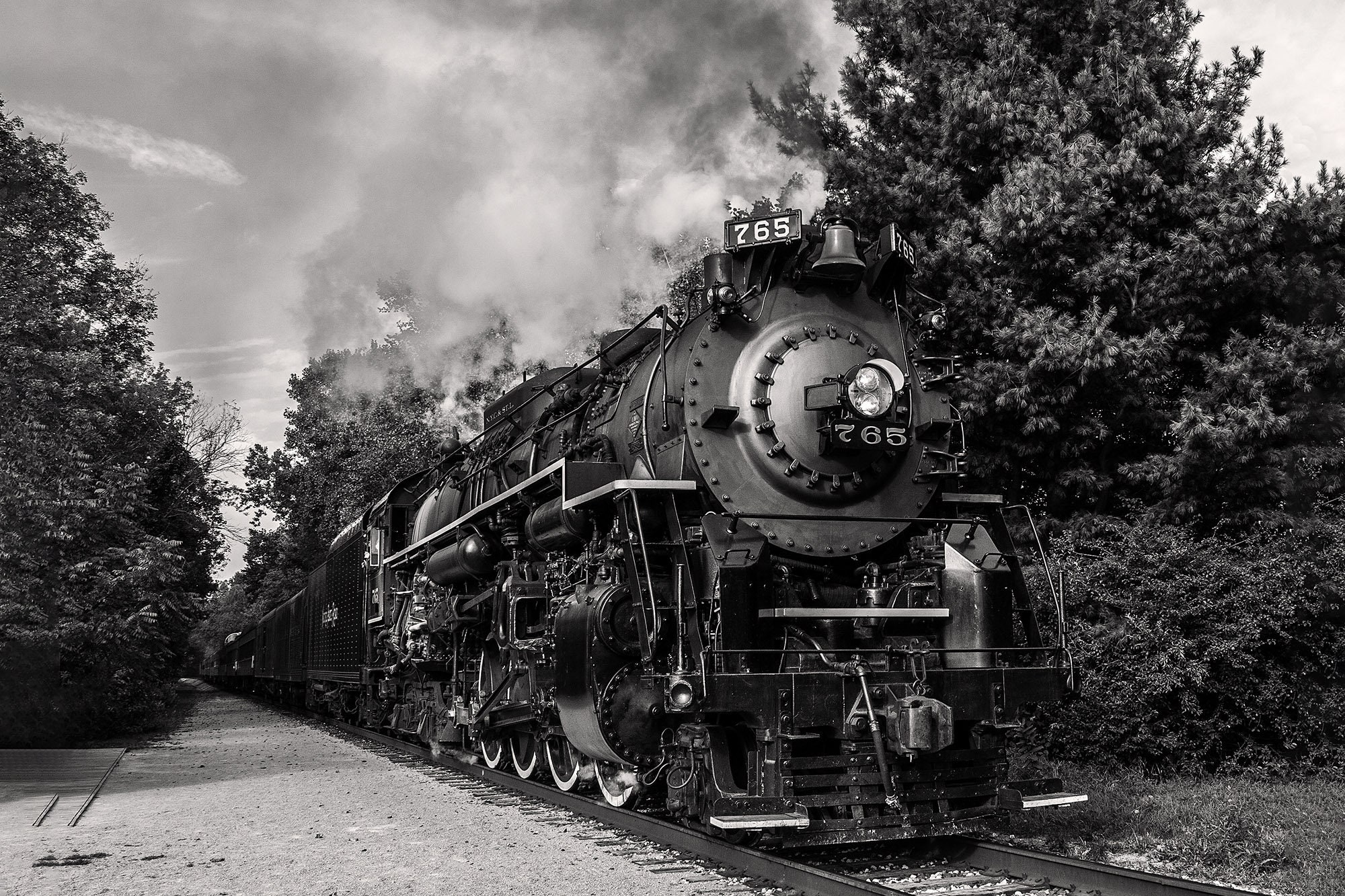 ペニーブラック　1840年 Nickel Plate Road no. 765 - Fort Wayne Railroad Historical