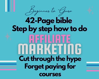 Affiliate Marketing Mastery: uw e-boek Stapsgids voor online succes en het genereren van passief inkomen | Socialemediastrategie | Productniches