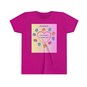 Kids autism t-shirt