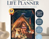 Gamified Life Planner GoodNotes Digital Interactive ADHD Productivity Organizer Fantasy RPG All-in-One iPad Tablet Tracker Calendar Gamer