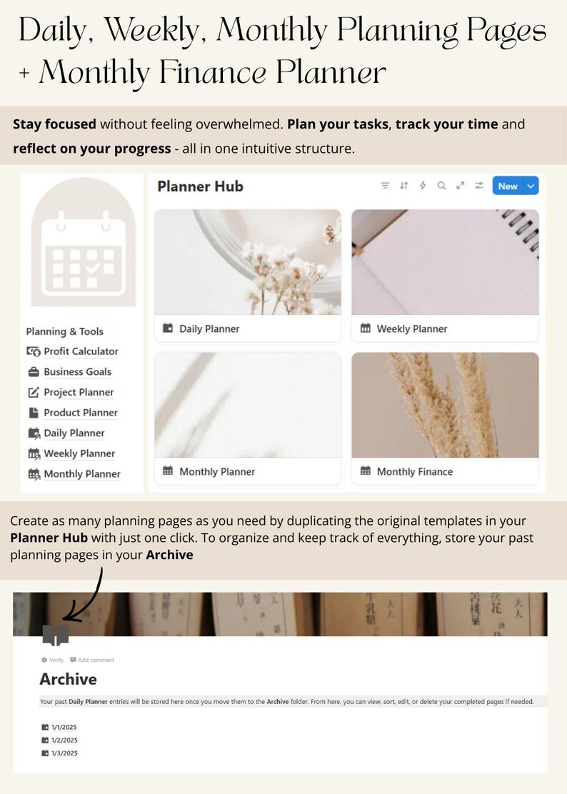 Notion Business Template 2026 Digital Planner Finance Dashboard ...