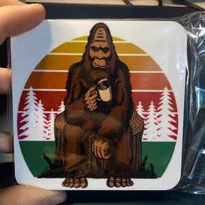 Bigfoot Coaster 4 Pack