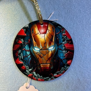 IRON MAN Christmas  Ornament