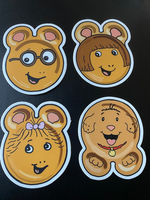 Arthur Zoo Pal Sticker Pack Etsy