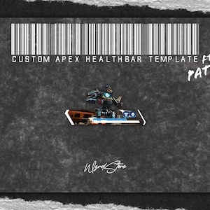 Pathfinder Apex Legends Custom Health Bar Overlay For Live Streaming - Health Bar Template For Apex Legends