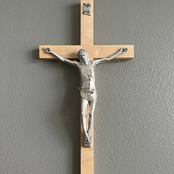 12 inch Birdseye Maple Crucifix