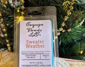 Sweater Weather wax melt