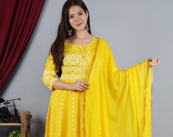 Yellow Kurti - Etsy