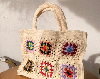 Square Crochet Bag