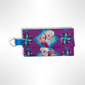 Frozen Pouch Wallet Clutch Multifunctional Disney Princess Ana Elsa Olaf Kristoff Hans