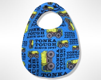 Tonka Bib Baby Toddler Child Newborn Adjustable Absorbent Three Layer Shower Gift