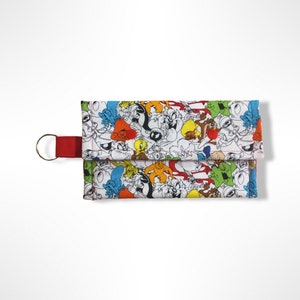 Bolsa Carteira Looney Tunes Multifuncional Branca