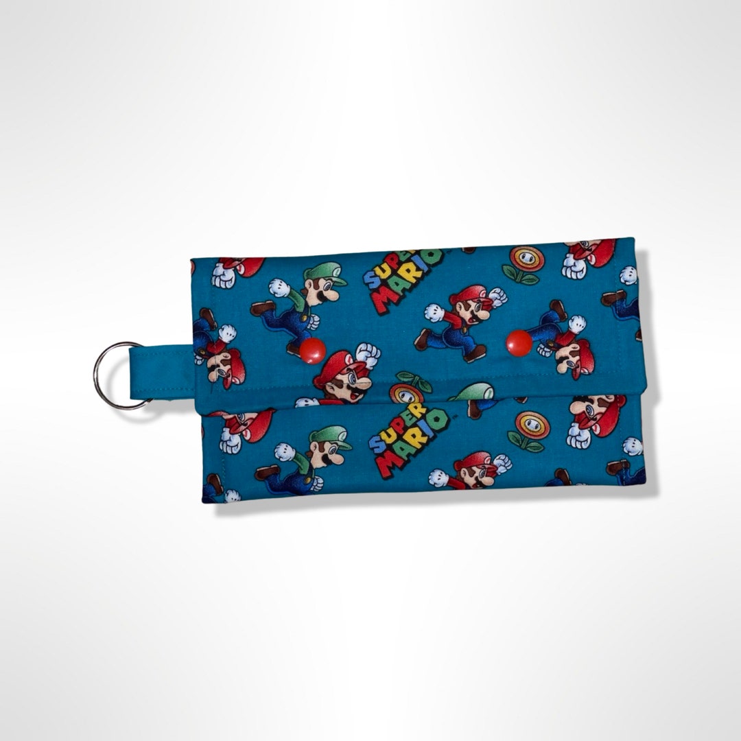 Mario Bros Pouch Wallet Clutch Multifunctional Mario Luigi Nintendo - Etsy