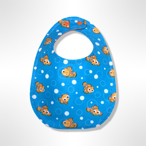 Finding Nemo Bib Baby Toddler Child Newborn Adjustable Absorbent Three Layer Shower Gift