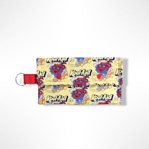 Kool Aid Fruit Punch Pouch Wallet Clutch Multifunctional