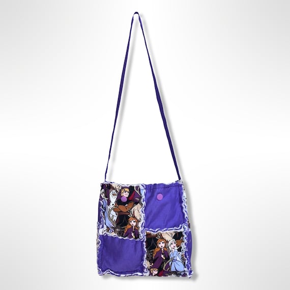 Small Size Frozen Fluffy Rag Bag Child Little Girls First Purse