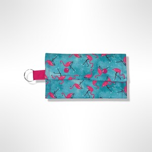 Flamingos Pouch Wallet Clutch Multifuncional