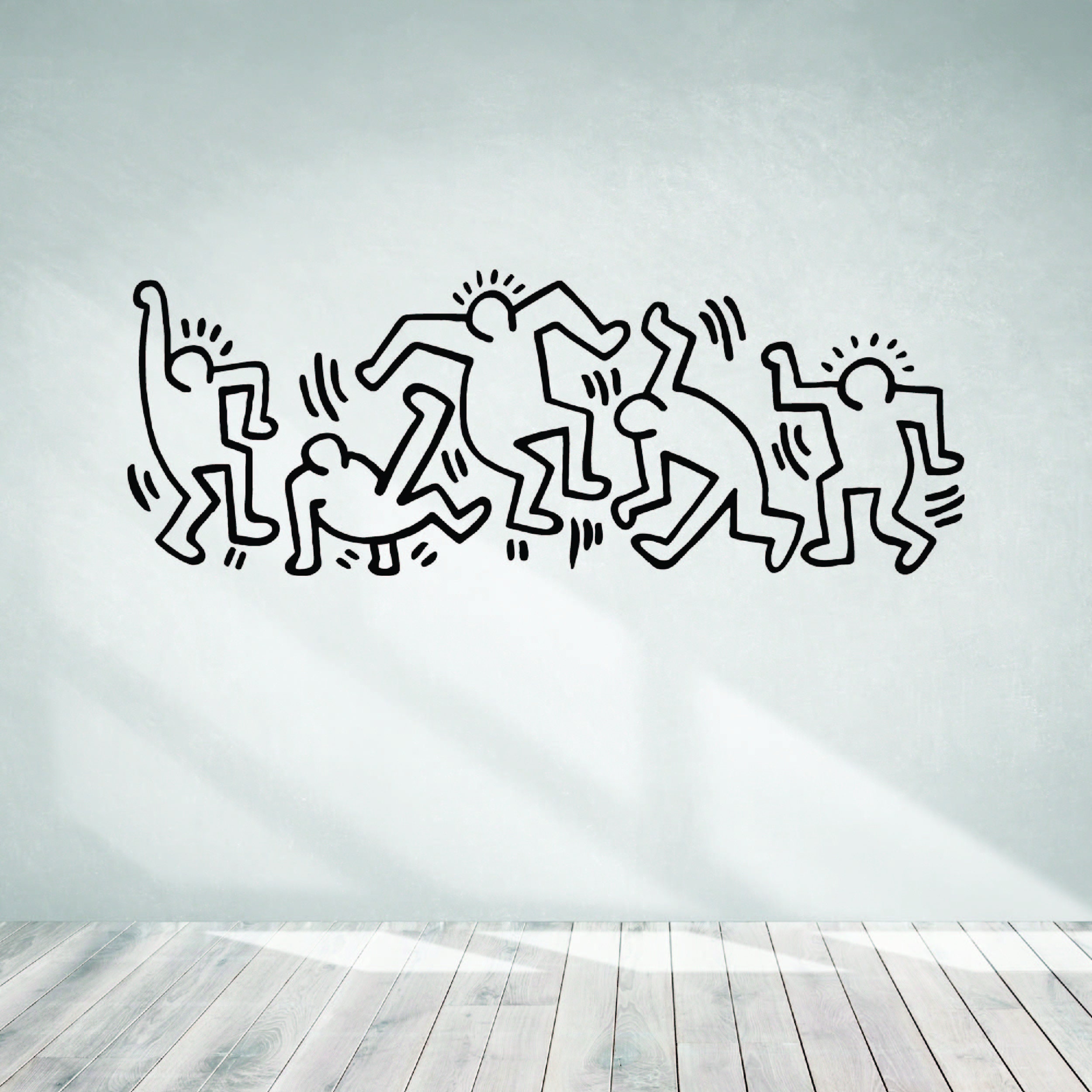 Keith Haring Wall Decal Etsy Australia
