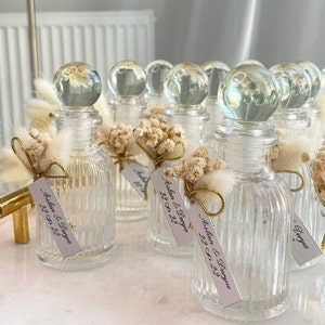 Personalized Cologne Bootle Gift, Handmade Cologne Bottle, Decorative Favor, Bridal Shower Favor, Wedding Favor,  Baby Shower Favor