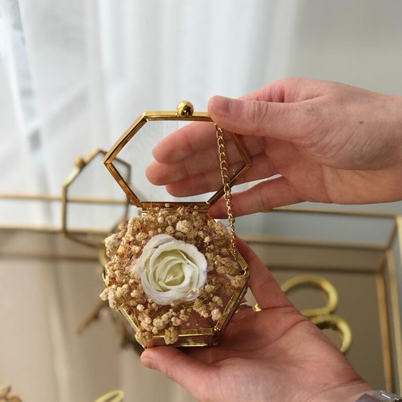 Personalized Wedding Ring Gift Set Wedding Ceremony Ring Etsy