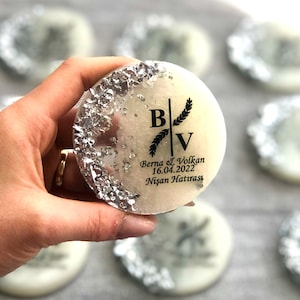 Personalized Magnet, Magnet Favors, Wedding Favors, Personalized Favors, Islamic Wedding, Engagement Favors, Engagement Magnet Gifts