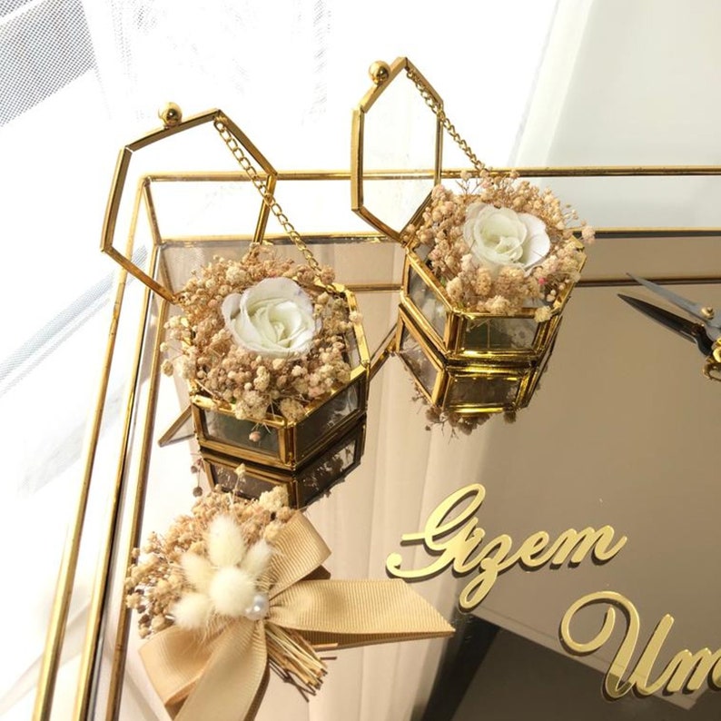 Personalized Wedding Ring Gift Set Wedding Ceremony Ring Etsy