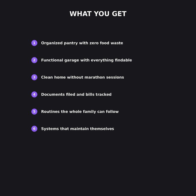 Home Reset Mega Bundle | Pantry Garage Cleaning Documents | Fillable PDF DOCX | US Letter A4 image 5