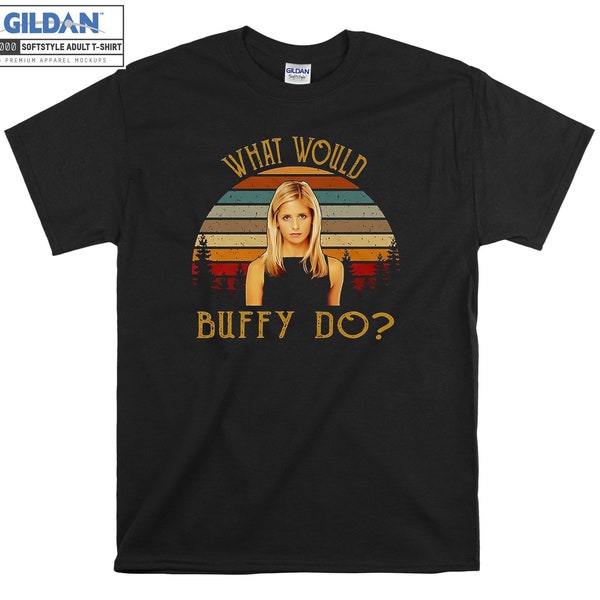 Buffy The Vampire Slayer Shirt T-shirt Hoody Kids Child Tote Bag Tshirt S-M-L-XL-XXL-3XL-4XL-5XL Gildan Oversized Men Women Unisex 6578