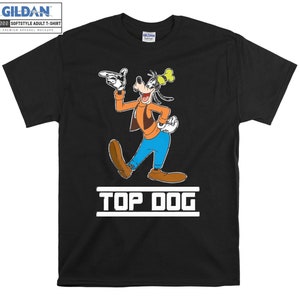 Disney Goofy Top Dog Camiseta de manga larga Hoody Kids Child Tote Bag Tshirt S-M-L-XL-XXL-3XL-4XL-5XL Gildan Oversized Men Women Unisex 6704