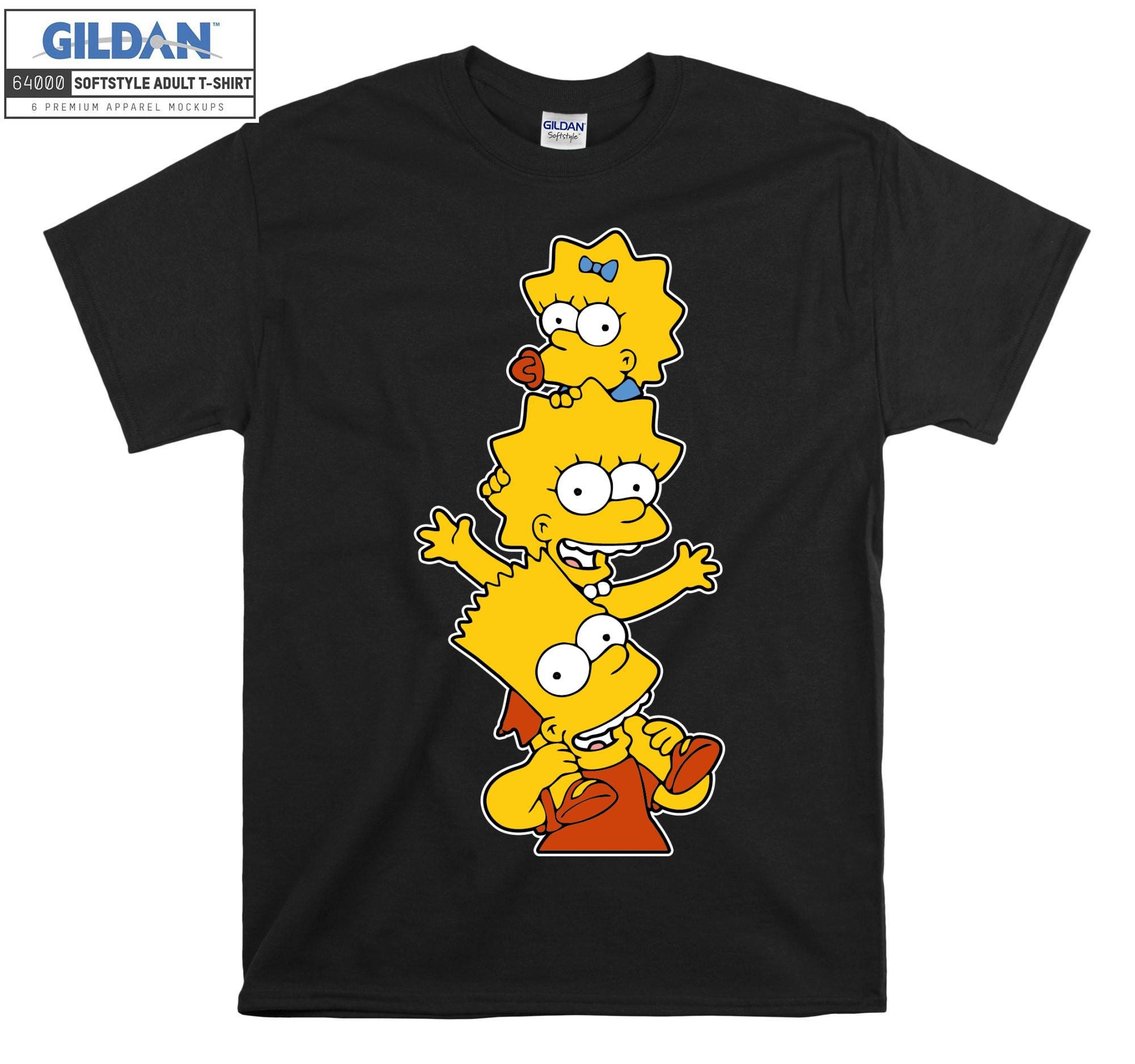 The Simpsons Lisa Simpson Cool Funny T shirt Hoodie Hoody T-shirt Tshirt S-M-L-XL-XXL-3XL-4XL-5XL Oversized Men Women Unisex 5022