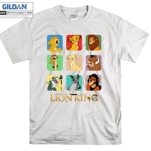 König der Löwen Shirt T-Shirt Hoodie Kinder Kind Einkaufstasche Tshirt S-M-L-XL-XXL-3XL-4XL-5XL Gildan Übergroße Männer Frauen Unisex A400