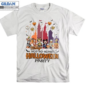 Mickey&#39;s Not So Scary Halloween T-shirt Hoodie Kids Child Tote Bag Tshirt S-M-L-XL-XXL-3XL-4XL-5XL Gildan Oversized Men Women Unisex H160