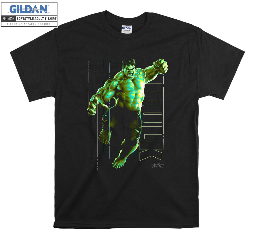 Marvel Infinity War Incredible Hulk Jump T Shirt Hoodie Hoody T-shirt ...