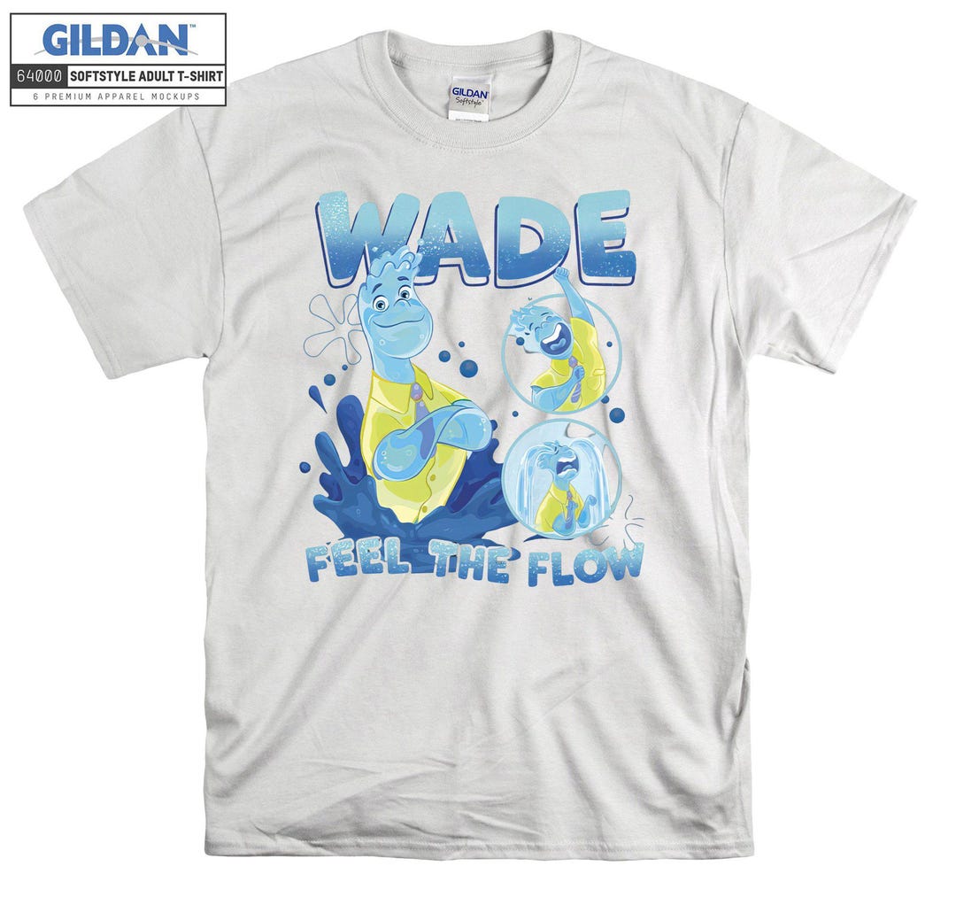 Disney Pixar Elemental Wade Feel the Flow Shirt Elemental T-shirts ...