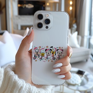 Pink Disney Christmas Disney Mickey And Friends Phone Case AC451