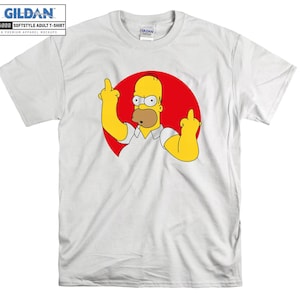 Legal os simpsons personagem camiseta com capuz crianças criança sacola tshirt S-M-L-XL-XXL-3XL-4XL-5XL gildan oversized masculino feminino unisex a644