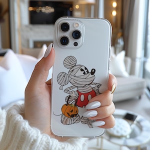 Custodia per telefono Disney con costume da mummia di Topolino vintage AC972