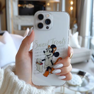 Custodia per telefono Disney Minnie Mouse Halloween Cat Costume S AB411