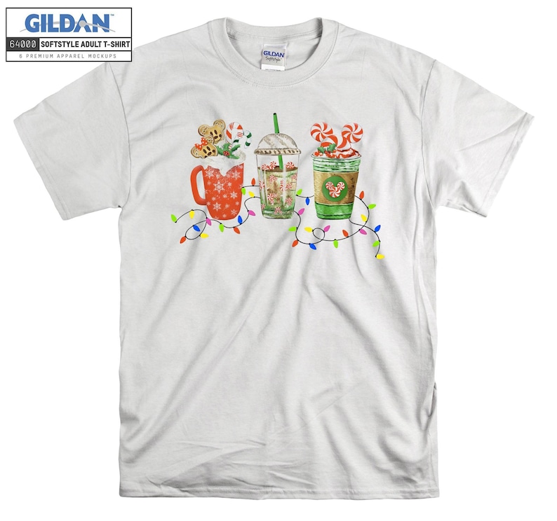 Winter Coffee Cute Christmas Tshirt Hoodie Kids Child Tote Bag Tshirt