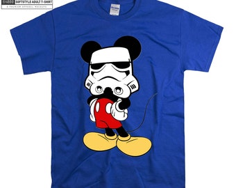 Disney Mickey Star Wars T-shirt Hoodie Kids Child Tote Bag Tshirt S-M-L-XL-XXL-3XL-4XL-5XL Gildan Oversized Men Women Unisex A425