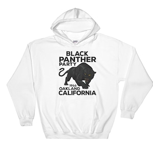 Black Panther Party 1966 Oakland California Poster Hoodie Sweatshirt Pullover S-M-L-XL-XXL-3XL-4XL-5XL Oversized Men Women Unisex 6565