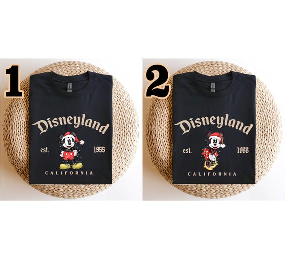 ディズニー 海外 クリスマス Tシャツ Mサイズ 古着 ディズニーランド クリスマス Tシャツ – 創業1955年 カリフォルニア
