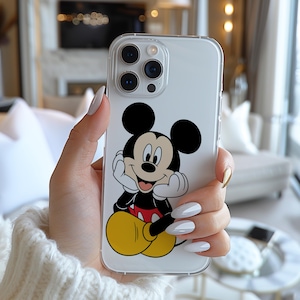 Disney divertente famoso carino personaggio Topolino figura custodia per telefono 4162