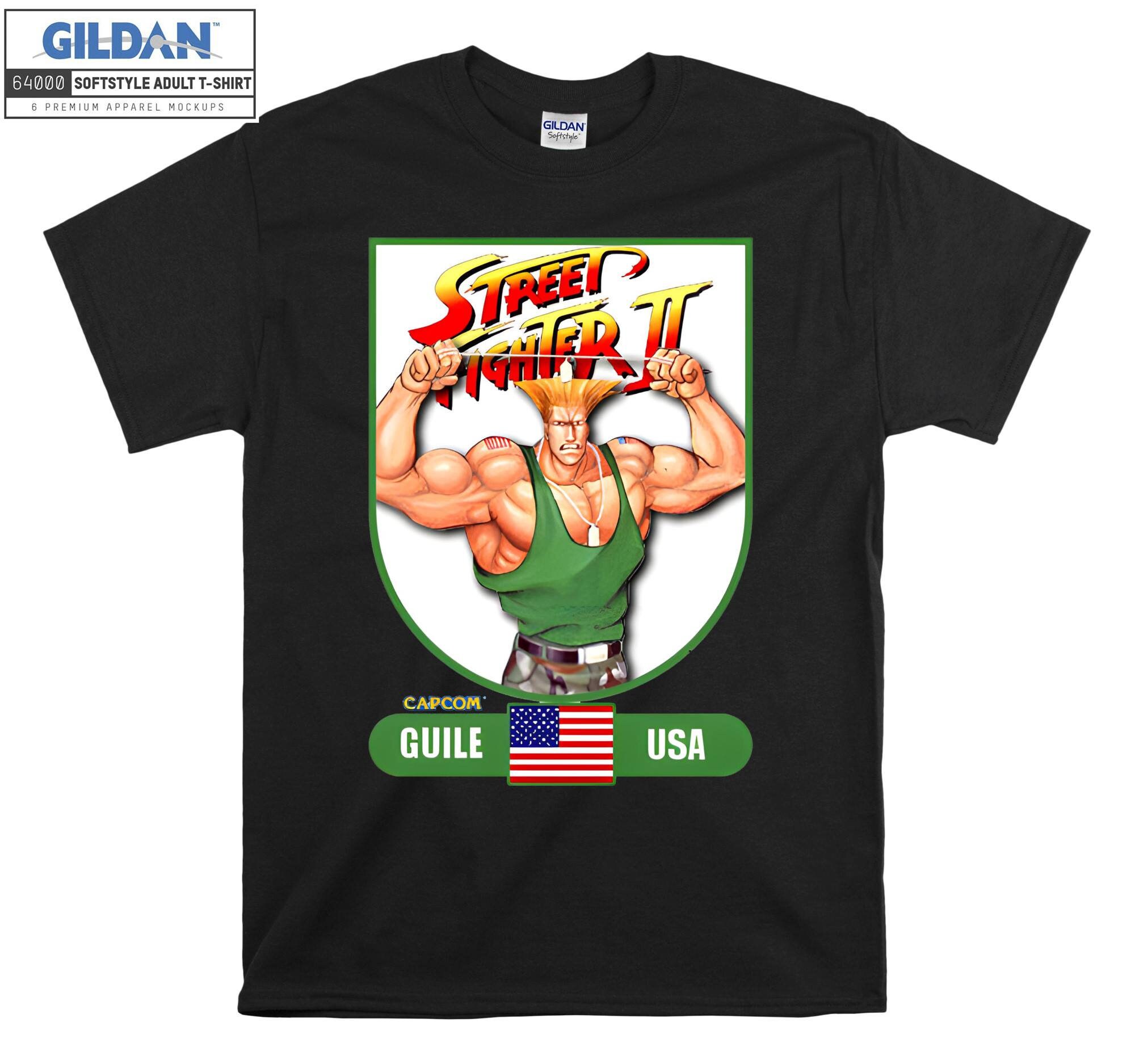 Guile Alpha 3 Portrait Premium Unisex T-shirt vectorized 